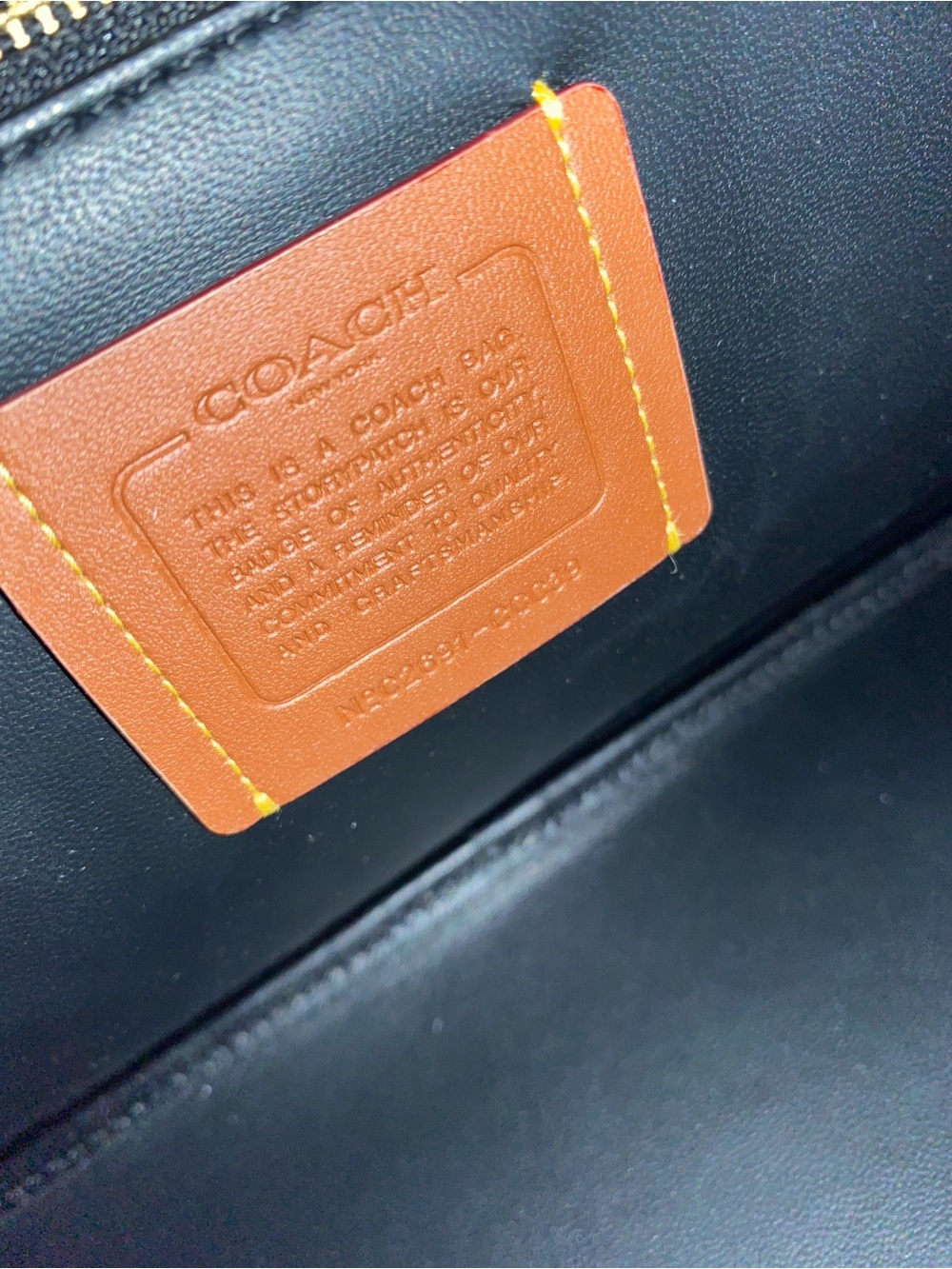NWT COACH Slouchy Rogue Top Handle Bag - Picture 4 of 4